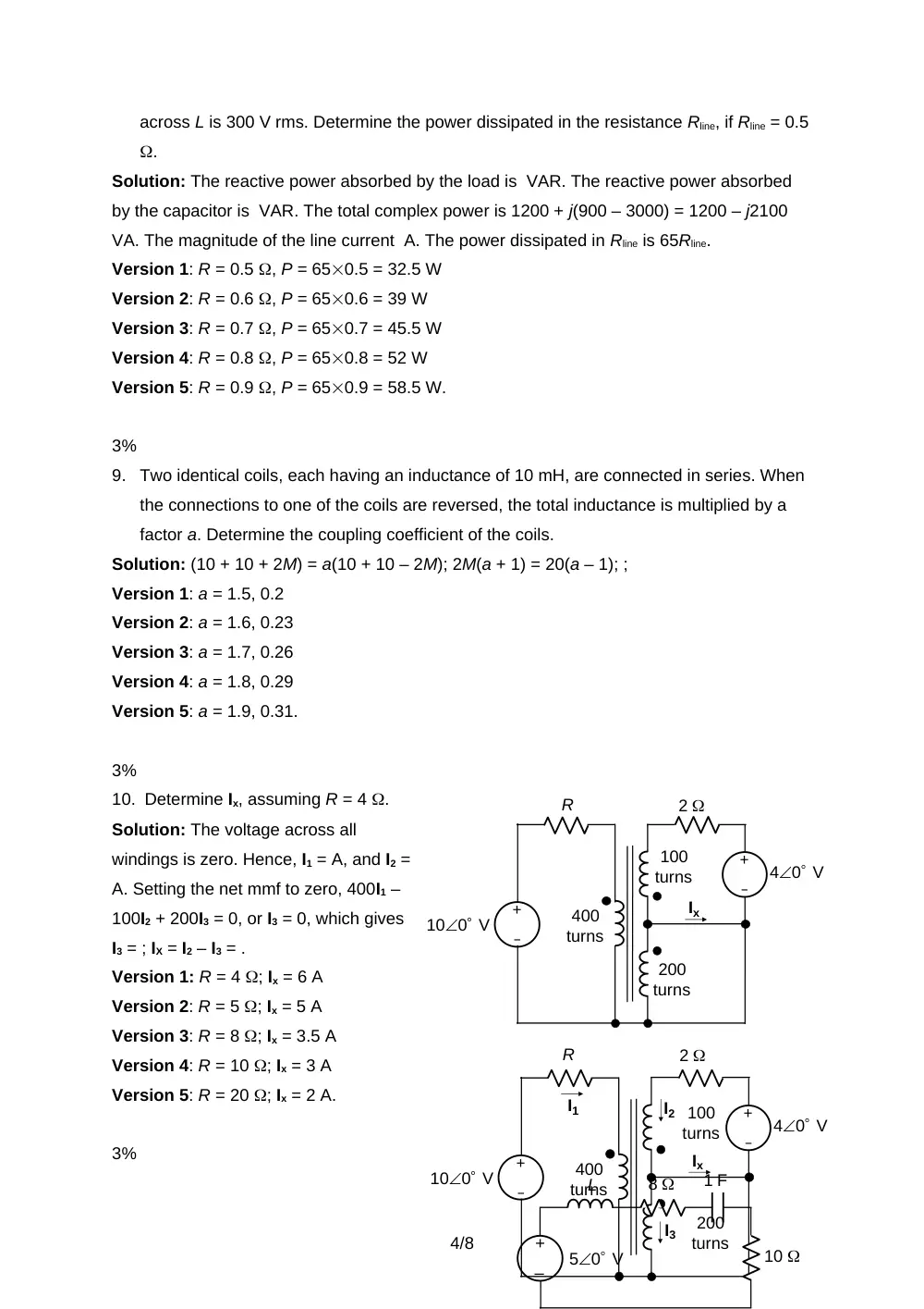 EECE 210 Final, Fall 2009, page 4
