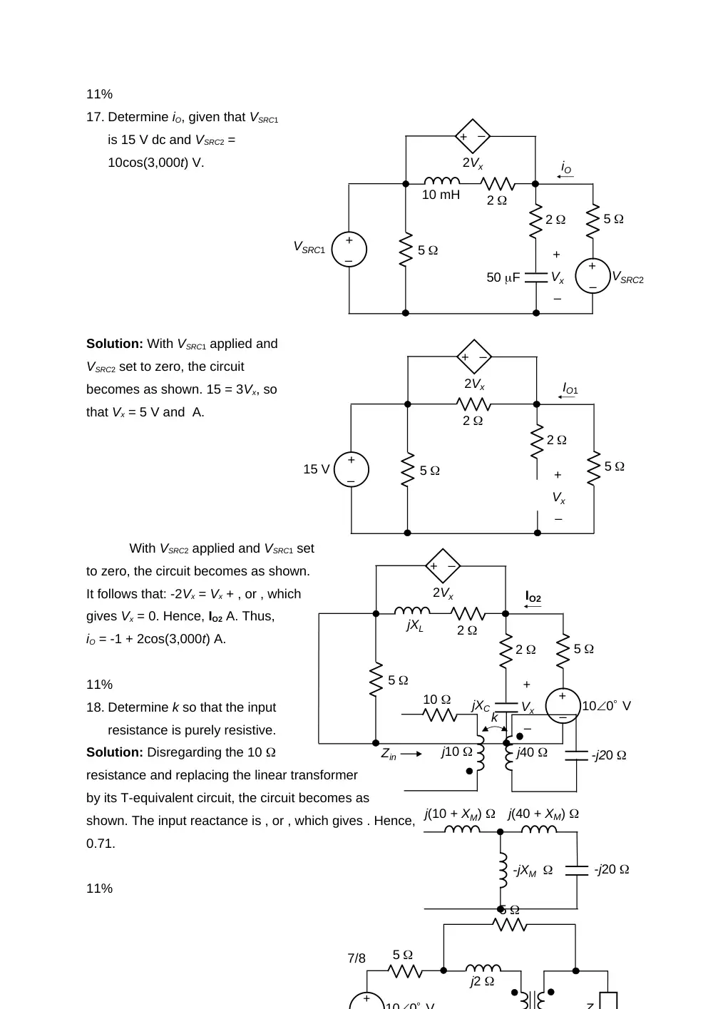 EECE 210 Final, Fall 2009, page 7