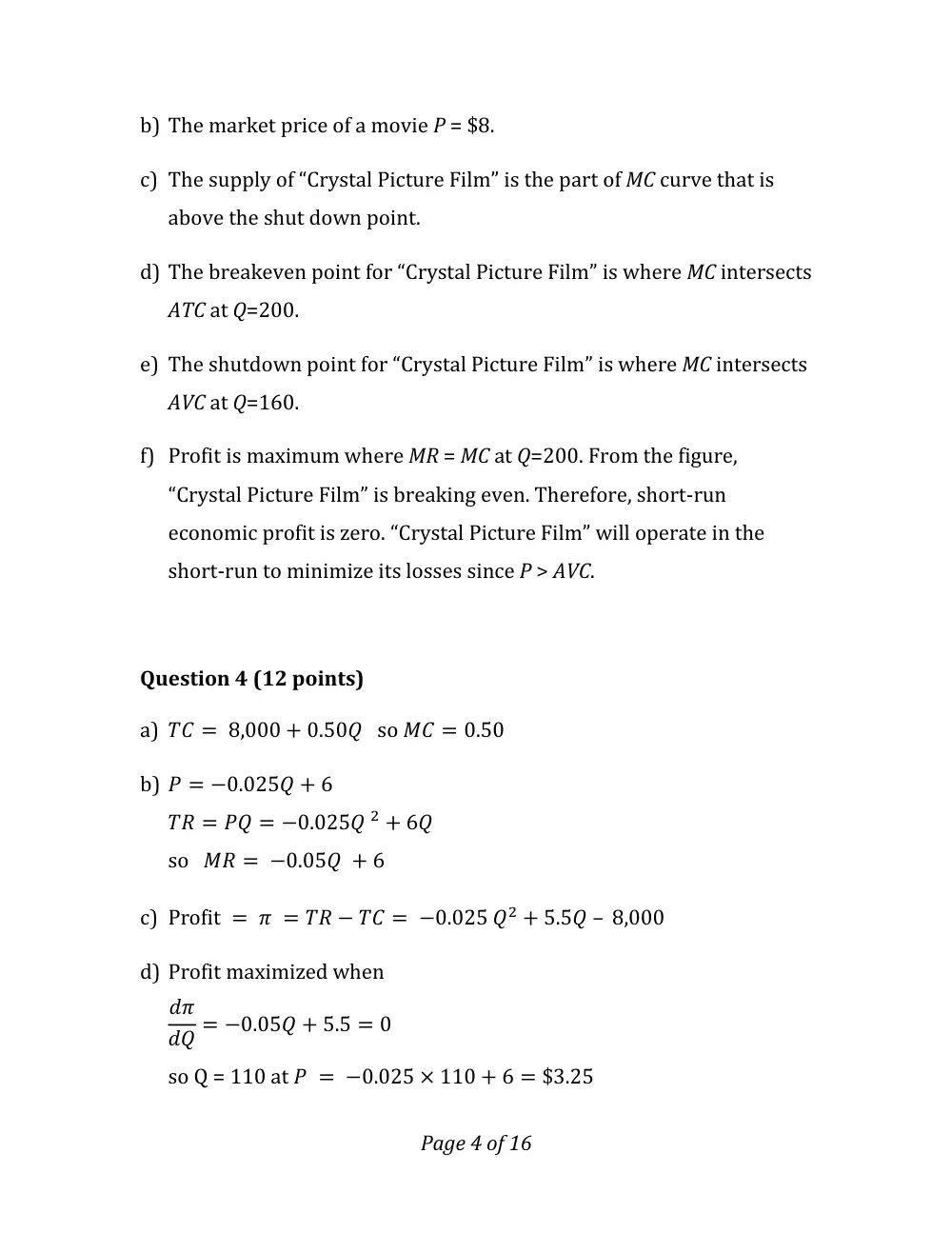 BUSS 230 Homework Solution, Spring 2012, page 4