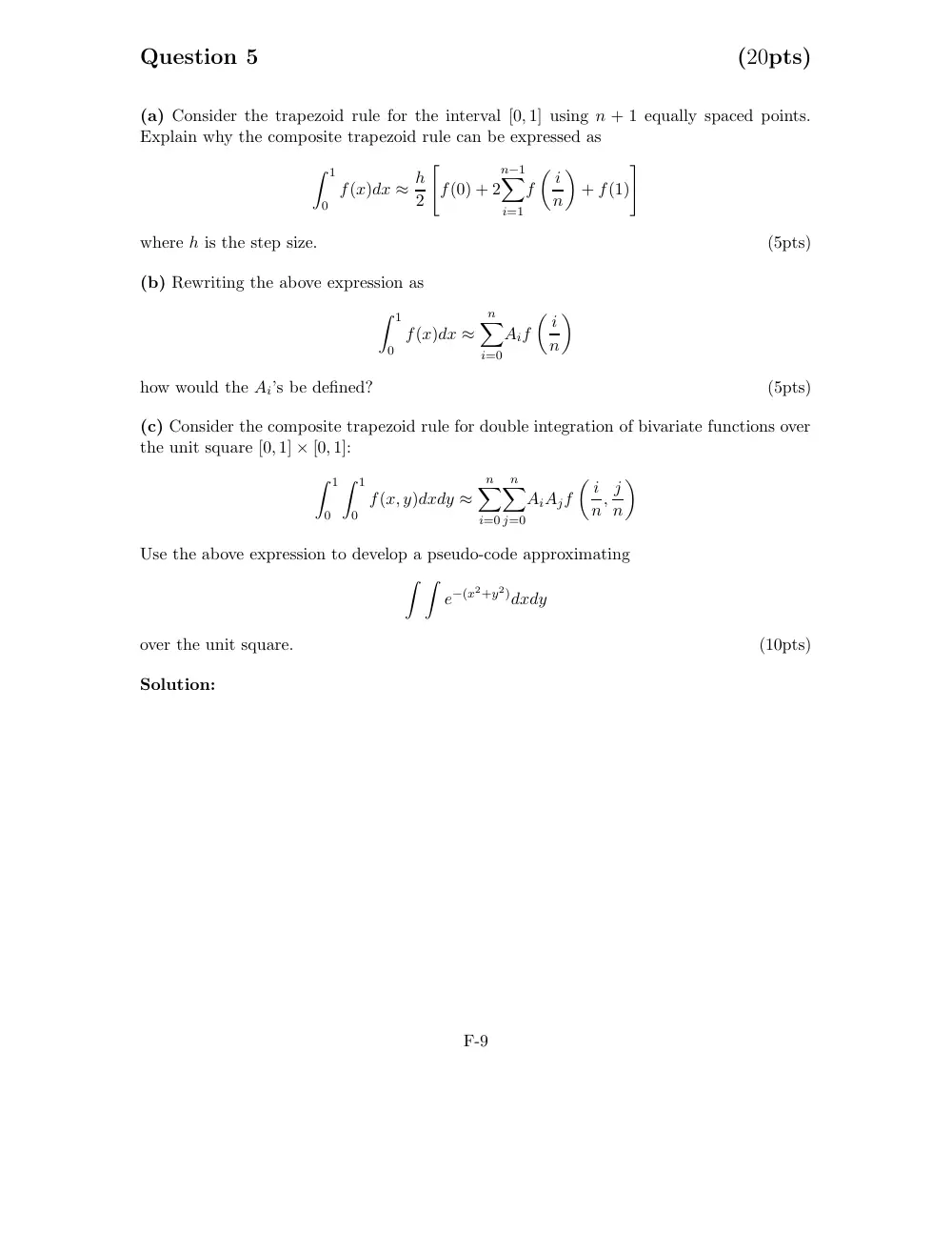 MATH 251 Final Multiple Previouses, Fall 2015, page 9