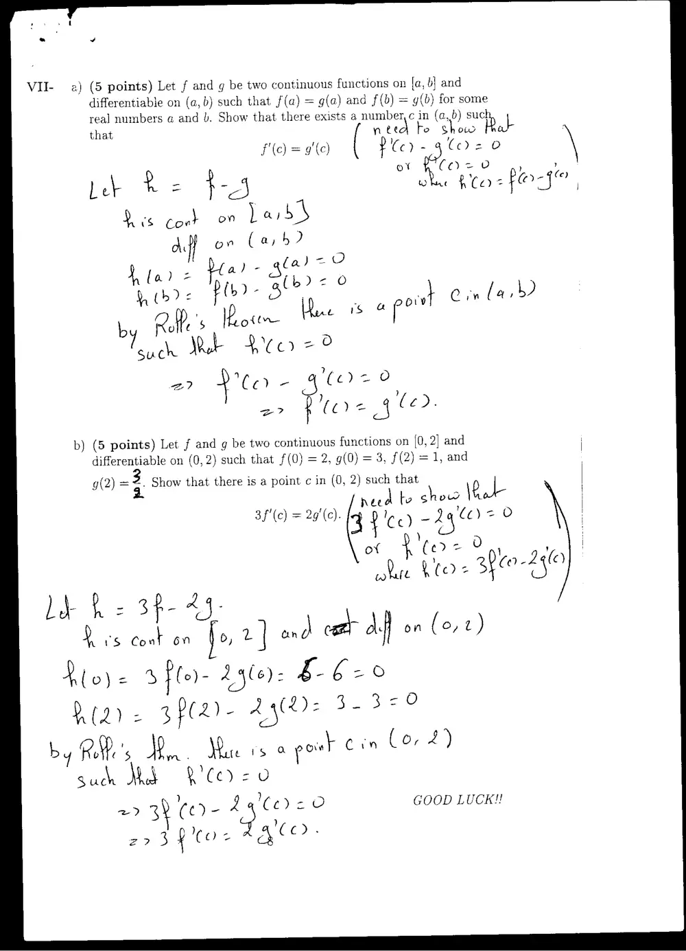 MATH 101 Exam 2, Fall 2005, page 8