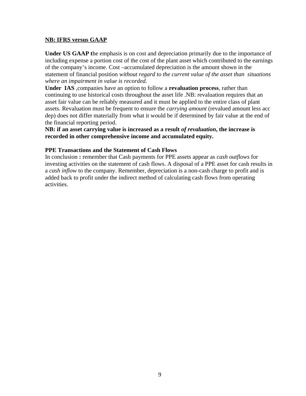 ACCT 210 Notes Ch 9, Fall 2018, page 9
