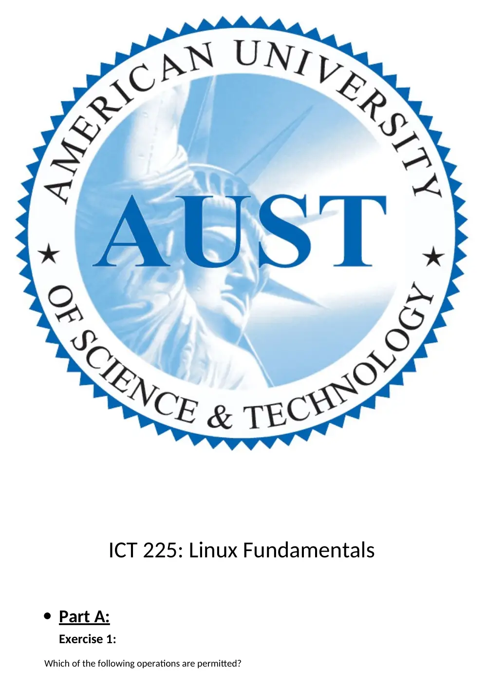 ICT 225 Project Linux Project, Fall 2017, page 1