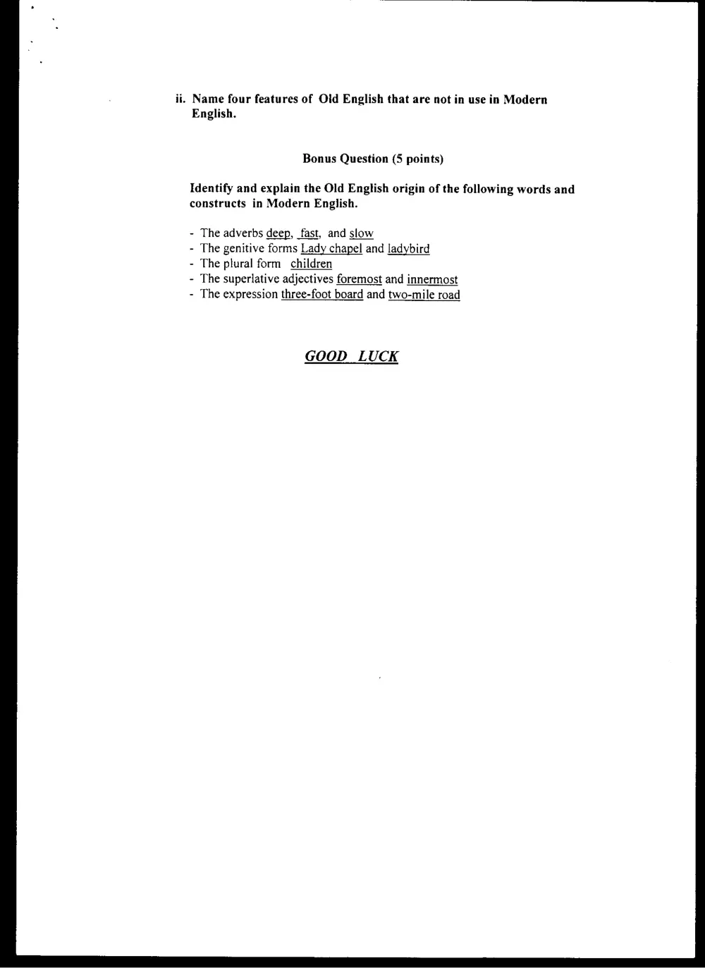 ENG 229 Final, Spring 2000, page 3