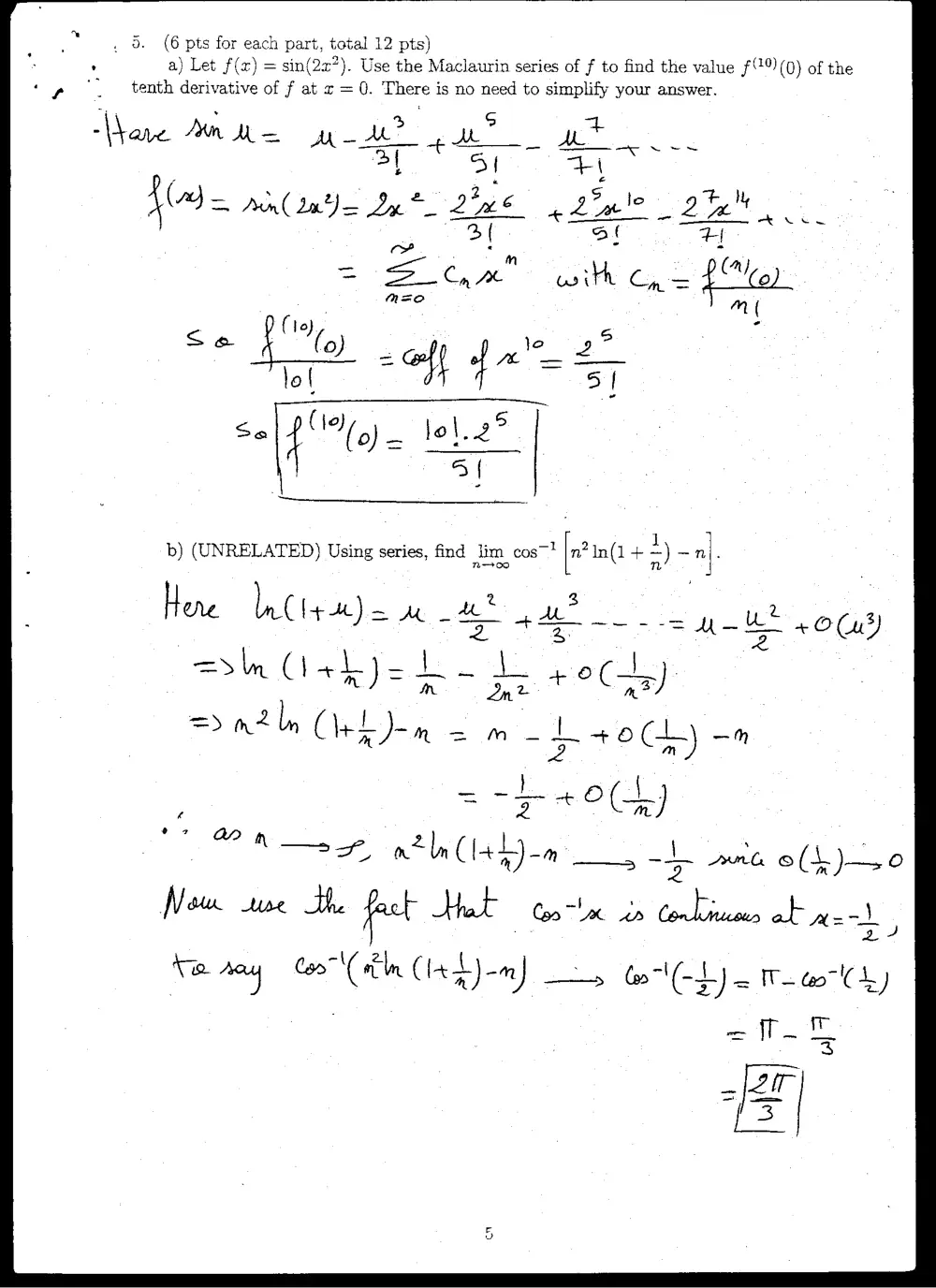 MATH 201 Homework 1, Fall 2012, page 7