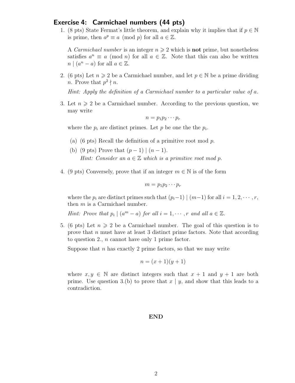 MATH 261 Final, Fall 2017, page 2