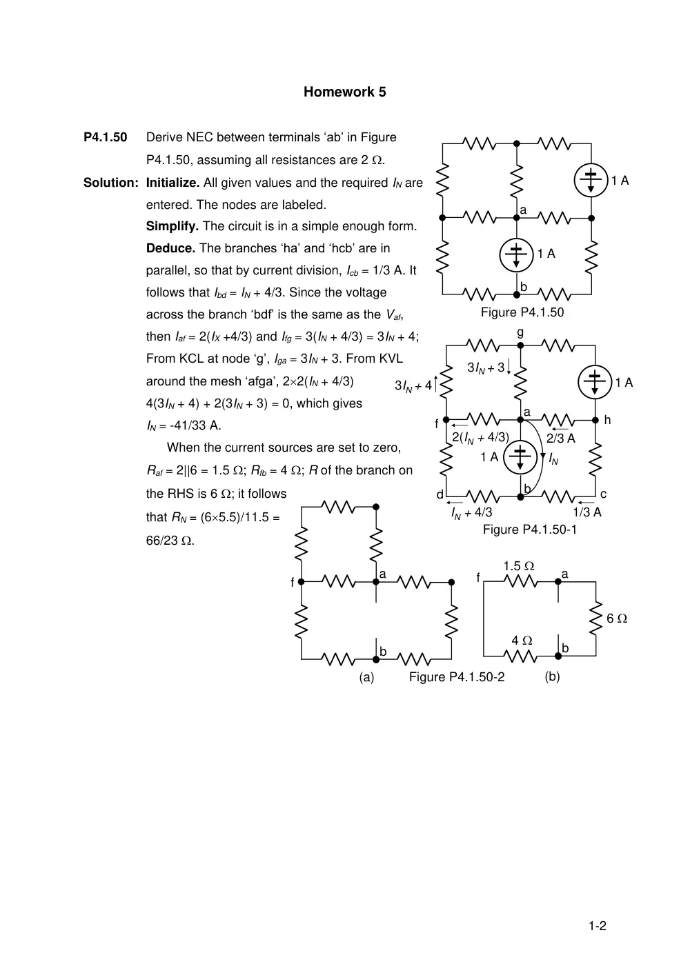 EECE 210 Homework 5, Fall 2015, page 1