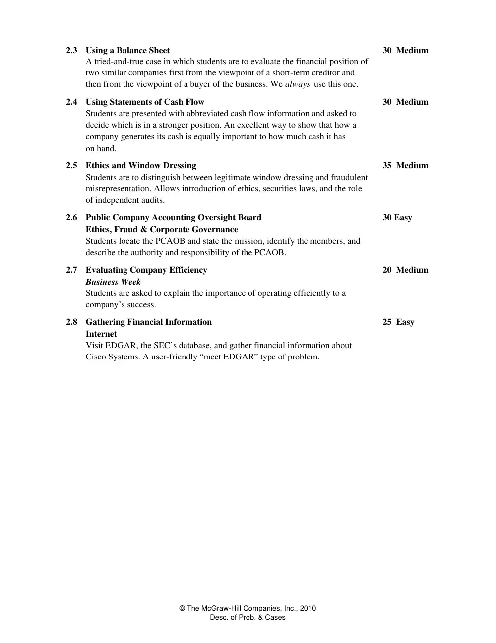 ACO 201 Problems Chapter 2 Solution, Spring 2013, page 5