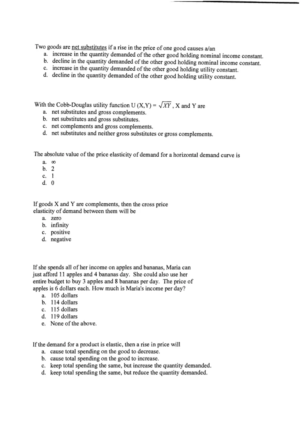 ECON 217 Midterm, Fall 2006, page 5