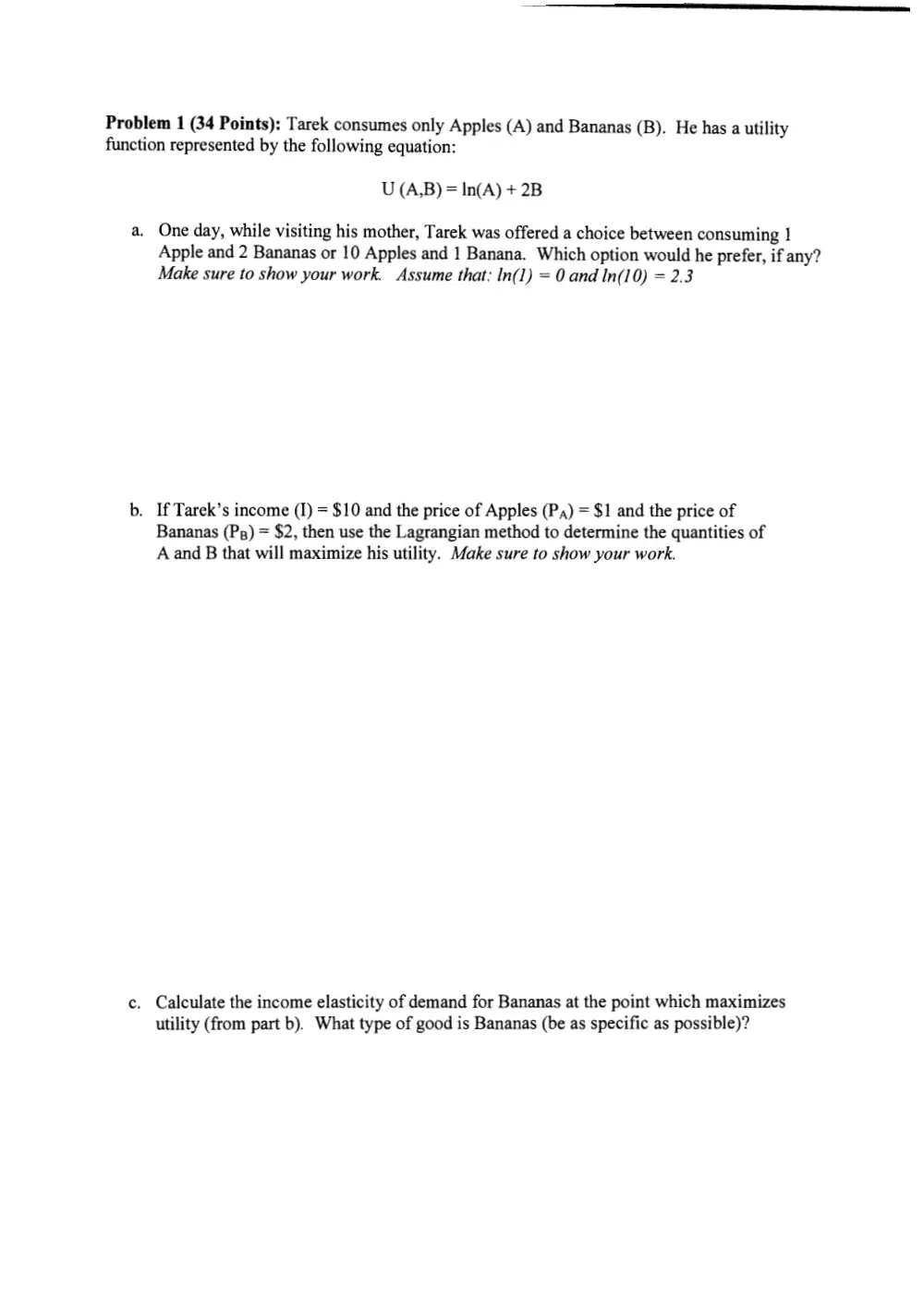 ECON 217 Midterm, Fall 2006, page 6