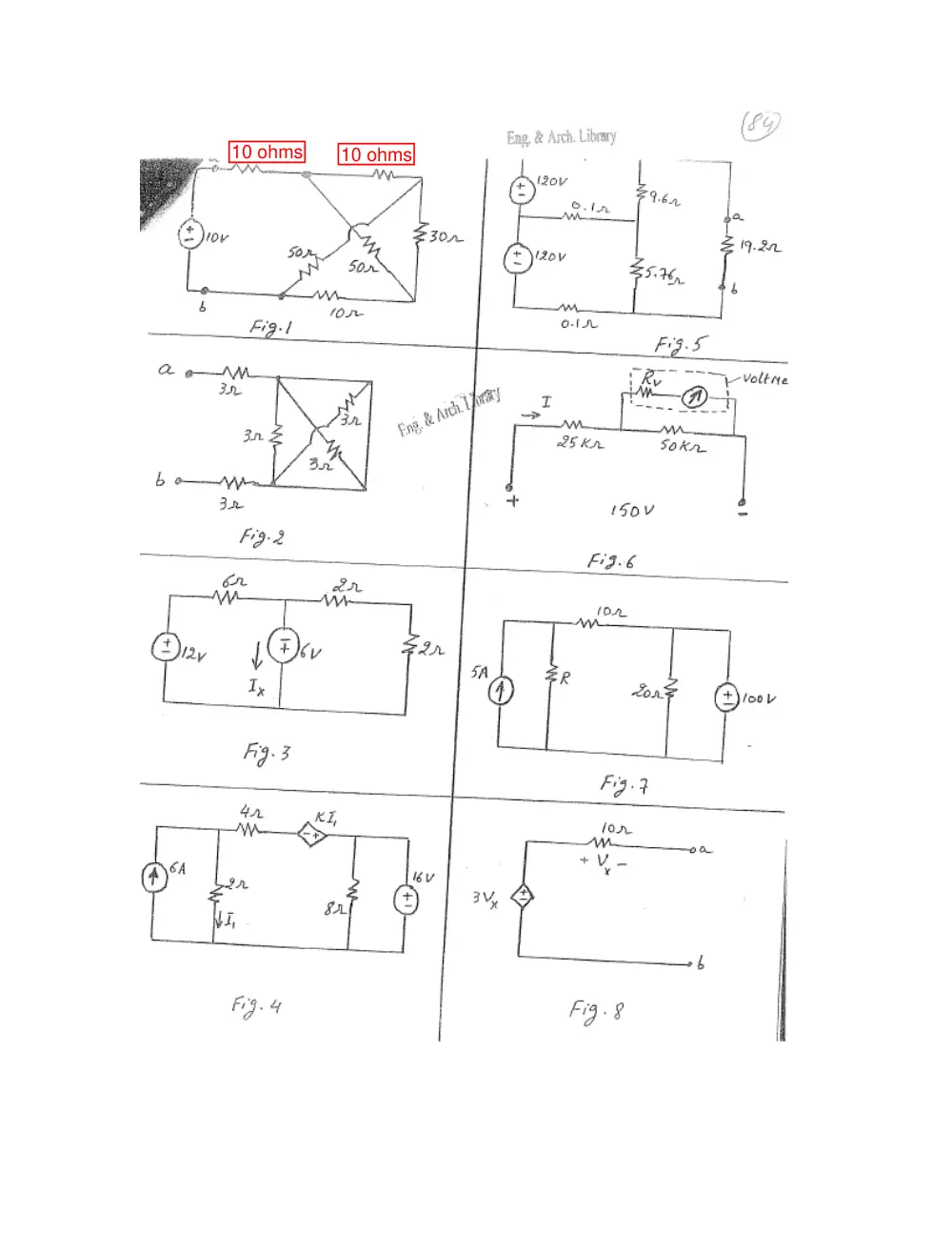 EECE 210 Problems, Fall 2010, page 6