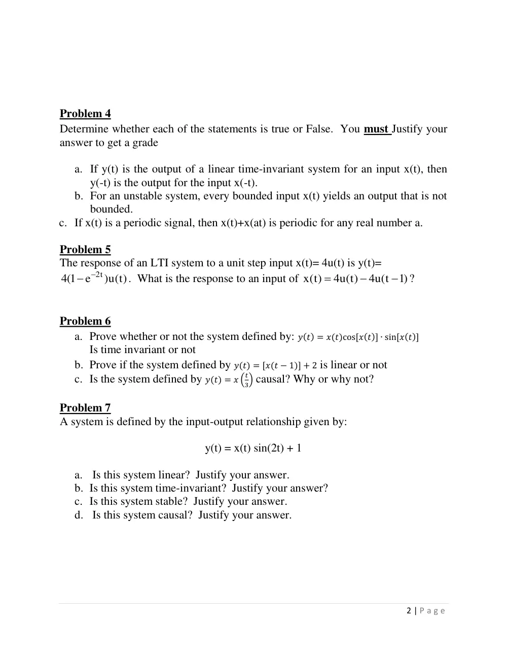 EECE 340 Homework 2, Spring 2016, page 2