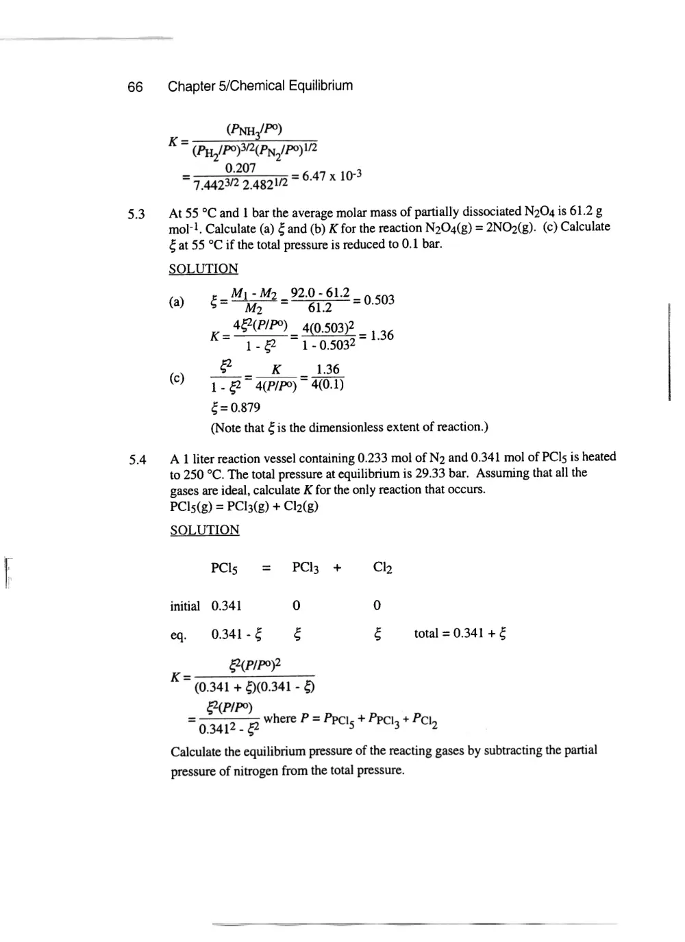 CHEM 217 Problems Chapter 5, Fall 2011, page 2