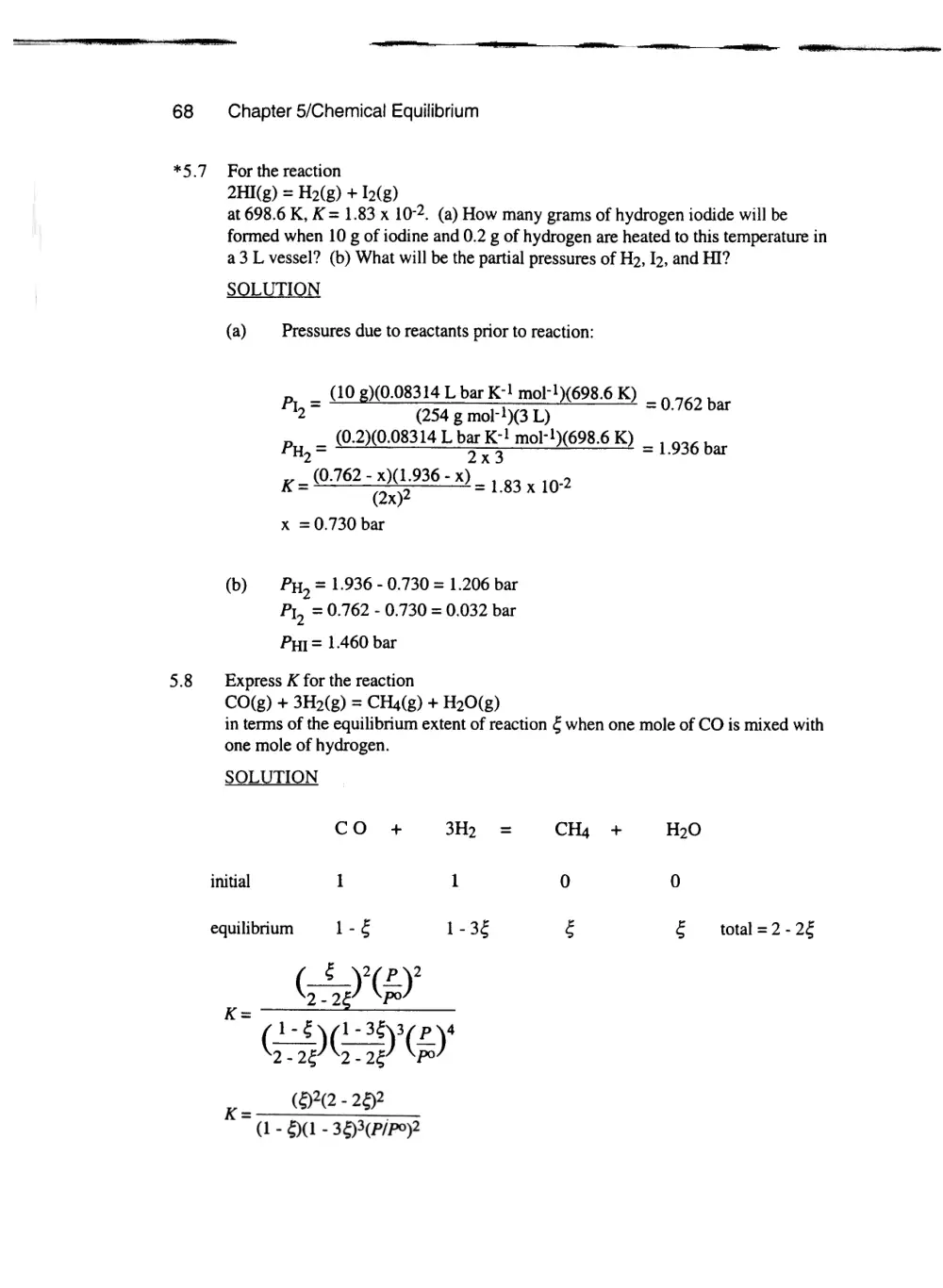 CHEM 217 Problems Chapter 5, Fall 2011, page 4