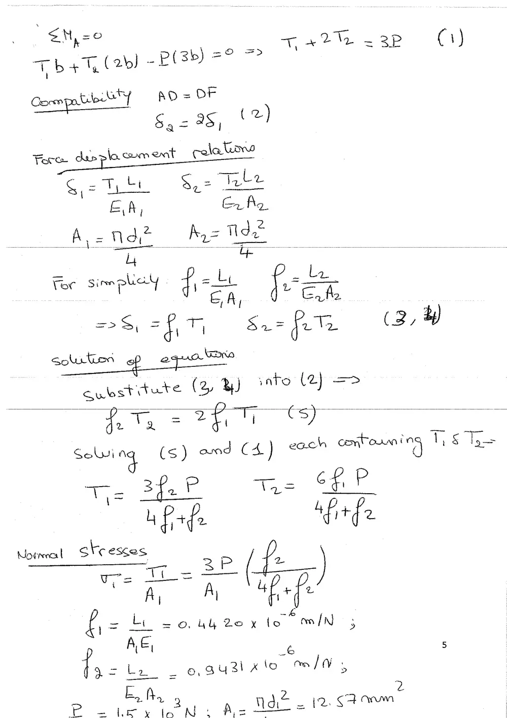 MECH 320 Final with Solution, Spring 2010, page 5