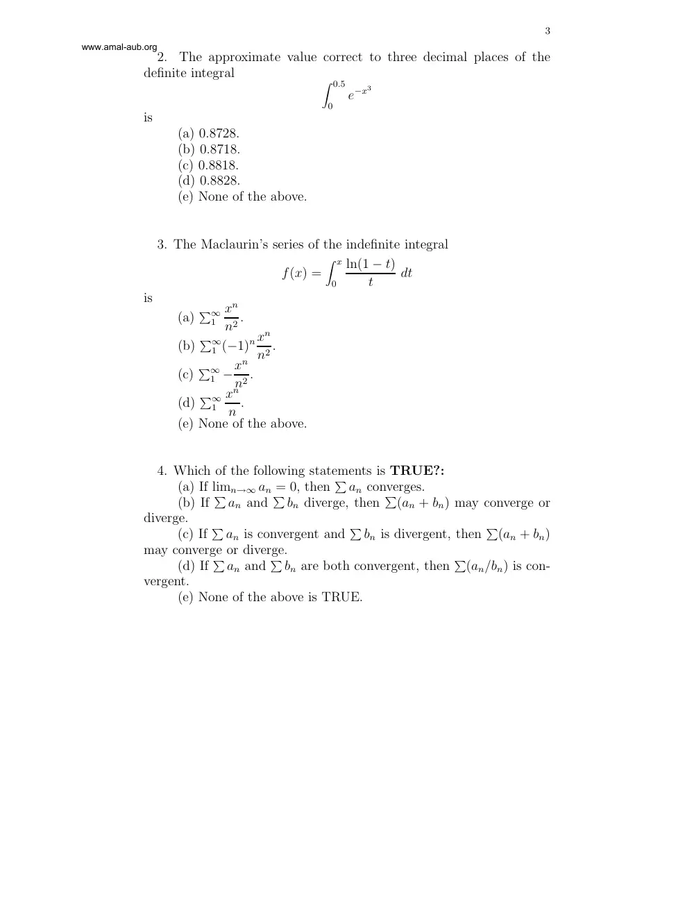 MATH 201 Exam 1, Fall 2001, page 3