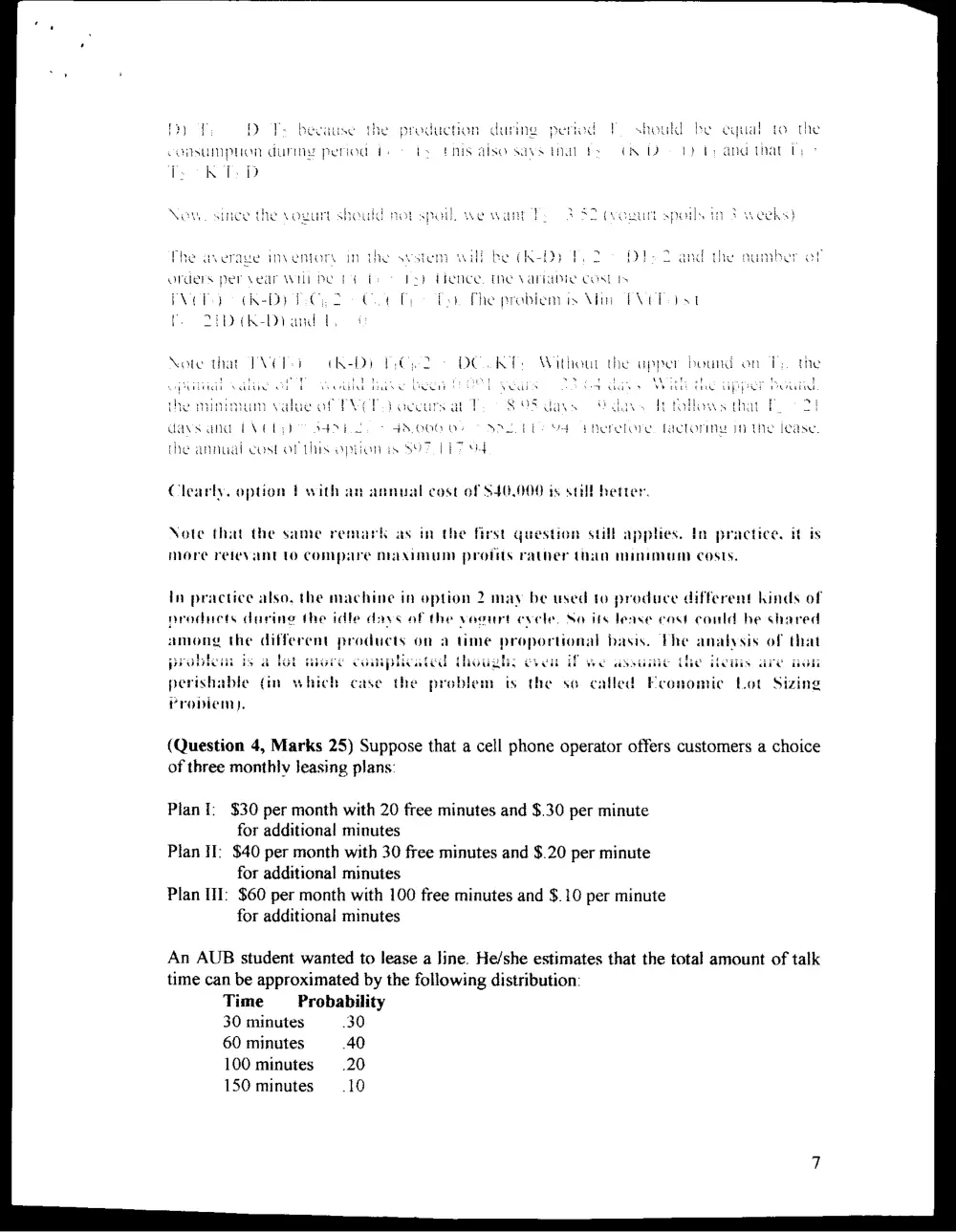 DCSN 200 Final, Spring 2003, page 7