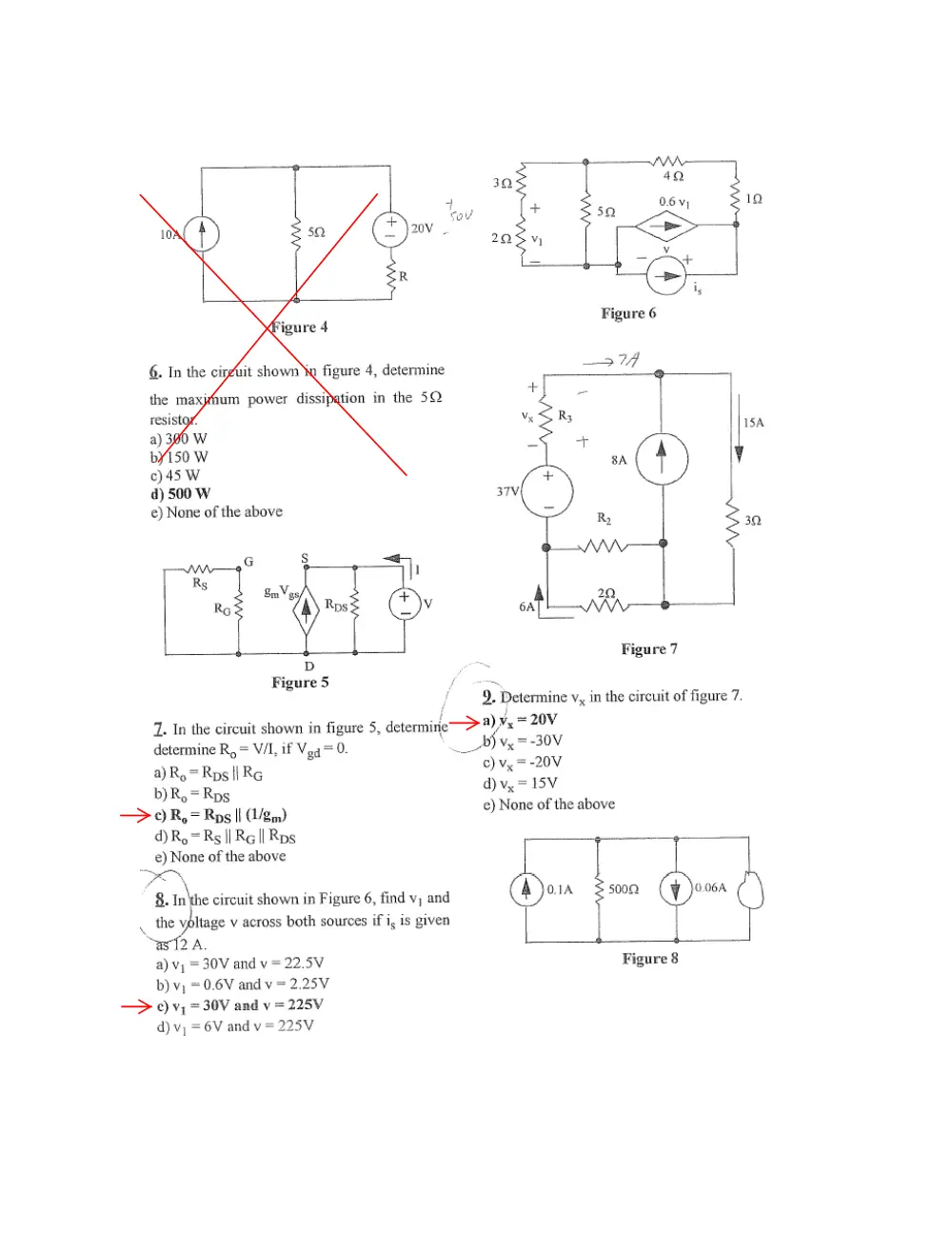 EECE 210 Problems, Fall 2010, page 4