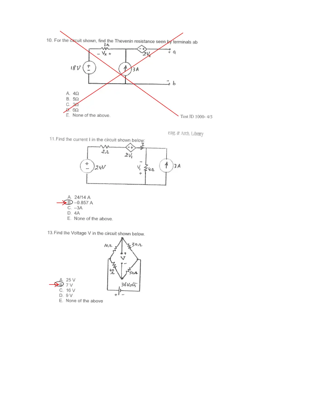 EECE 210 Problems, Fall 2010, page 8