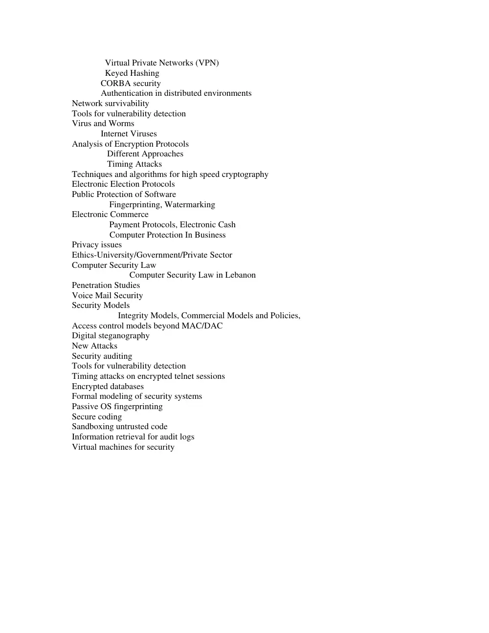 CSC 316 Project, Fall 2007, page 3