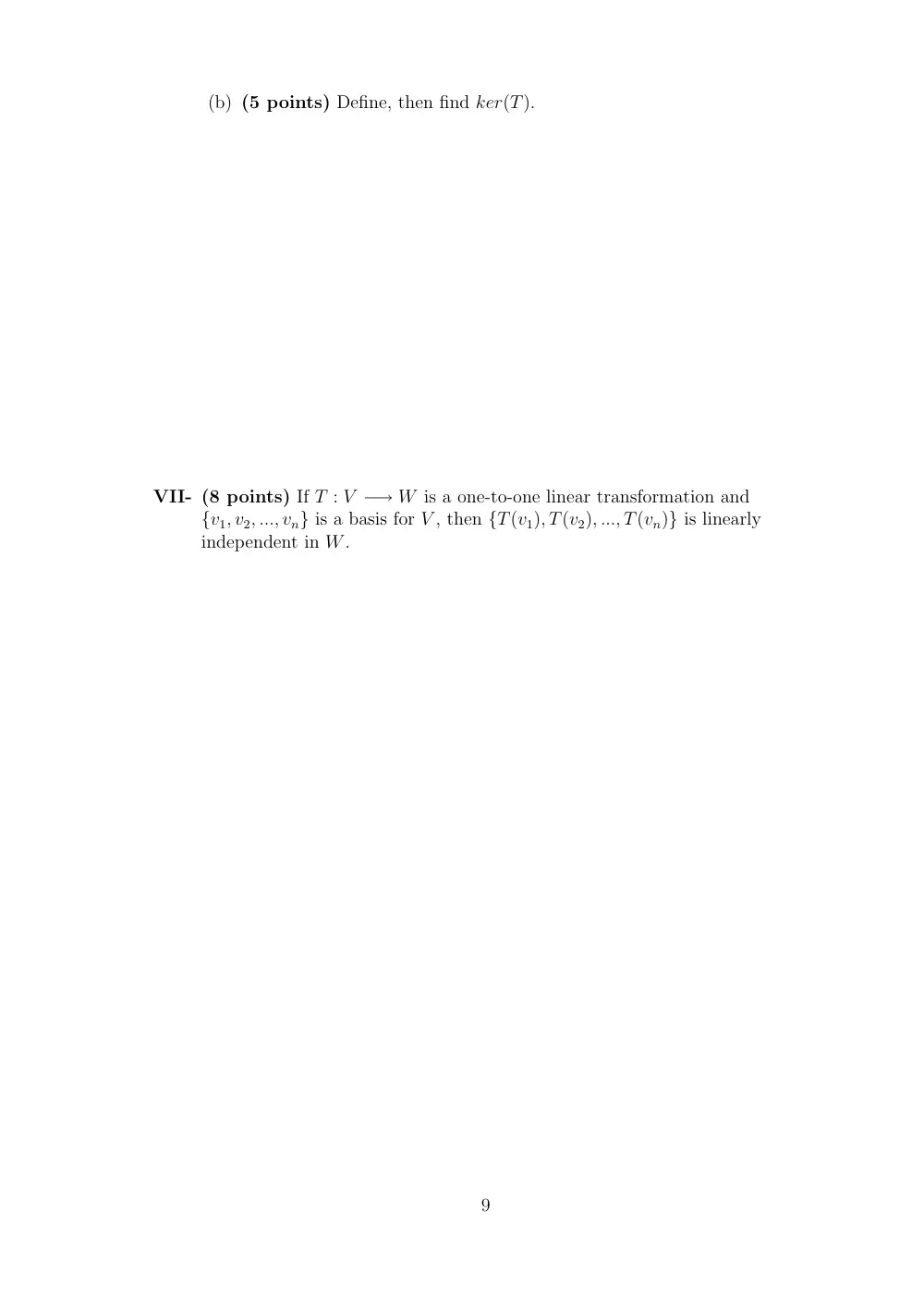 MATH 218 Final, Fall 2006, page 9