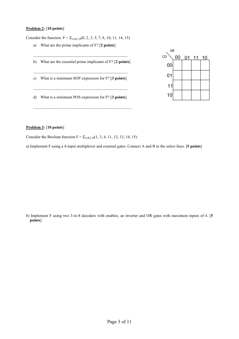 EECE 320 Midterm, Fall 2004, page 3
