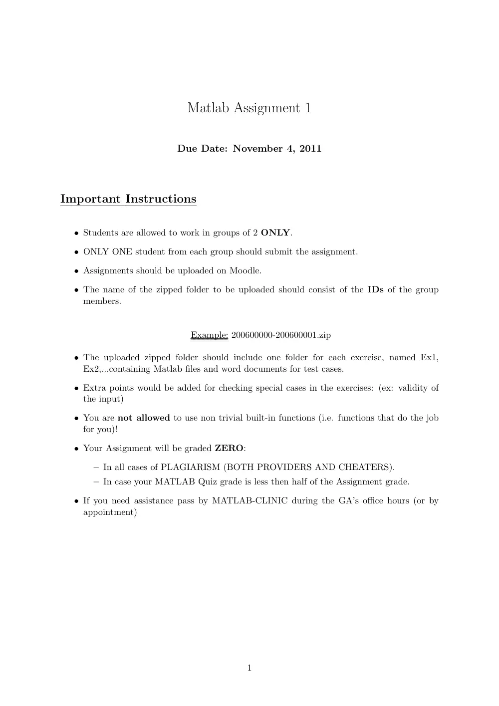 MATH 251 Homework, Fall 2011, page 1
