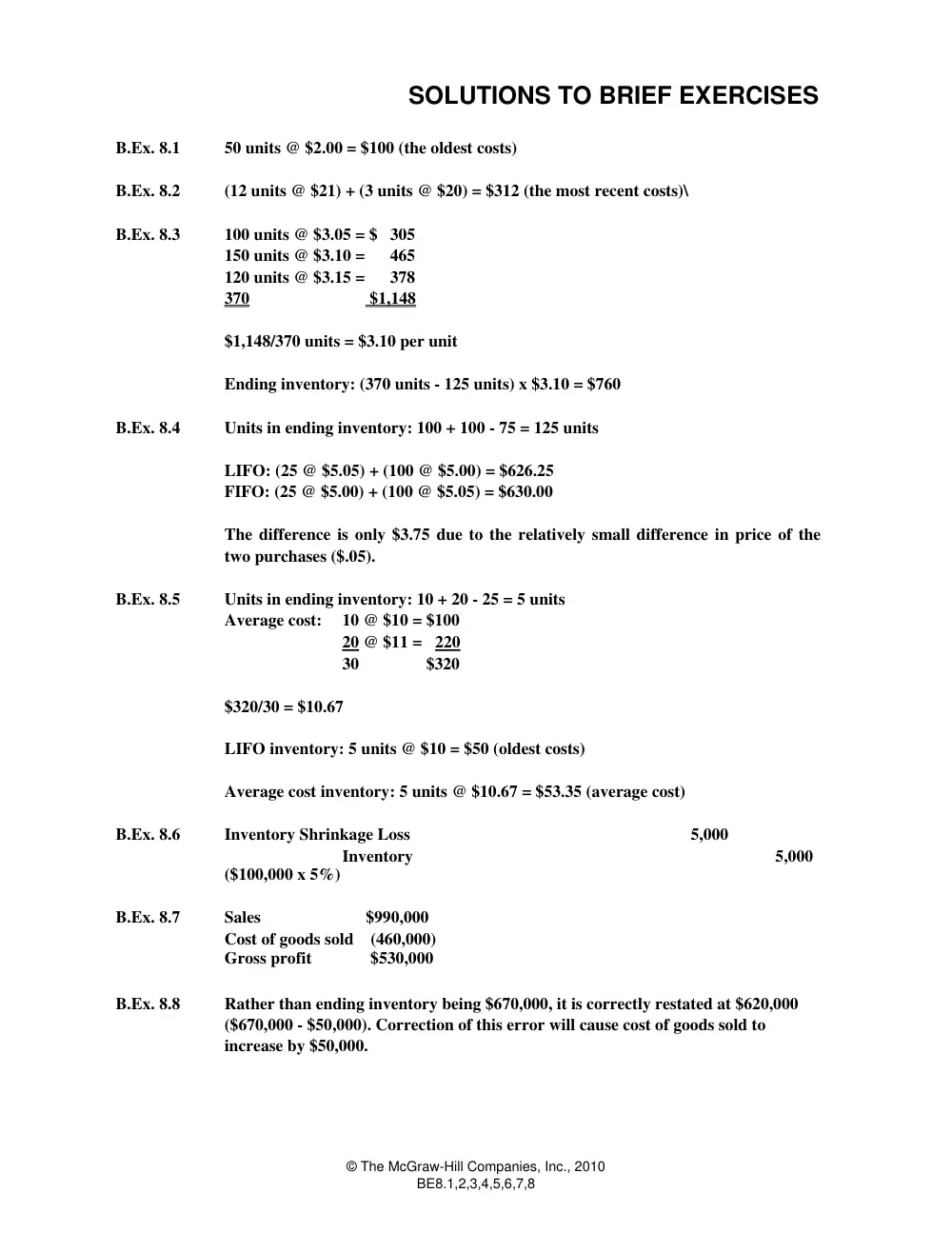 ACO 201 Problems Chapter 8 Solutions, Spring 2013, page 9