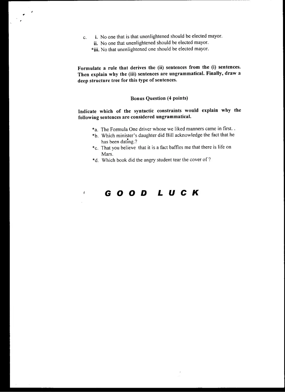 ENG 294 Final, Spring 2000, page 2
