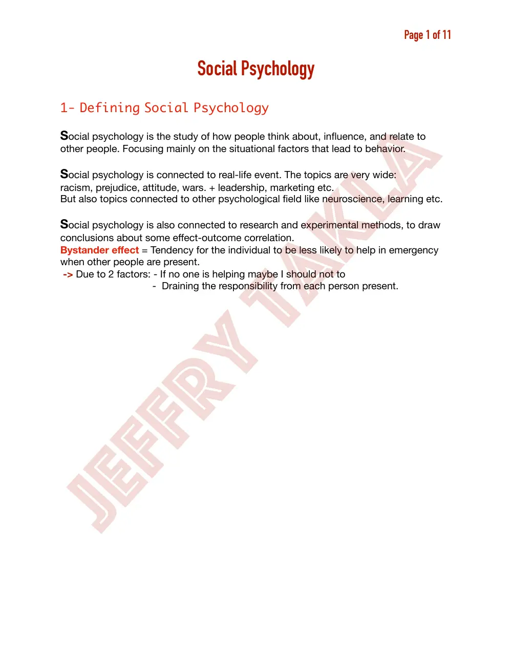PSYC 201 Chapter 13, Spring 2018, page 1