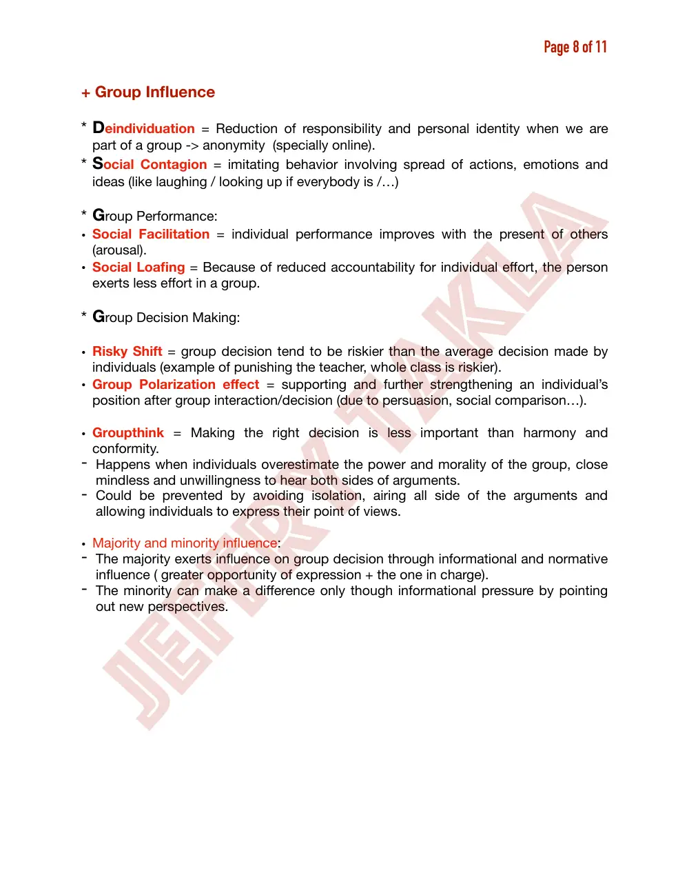 PSYC 201 Chapter 13, Spring 2018, page 8