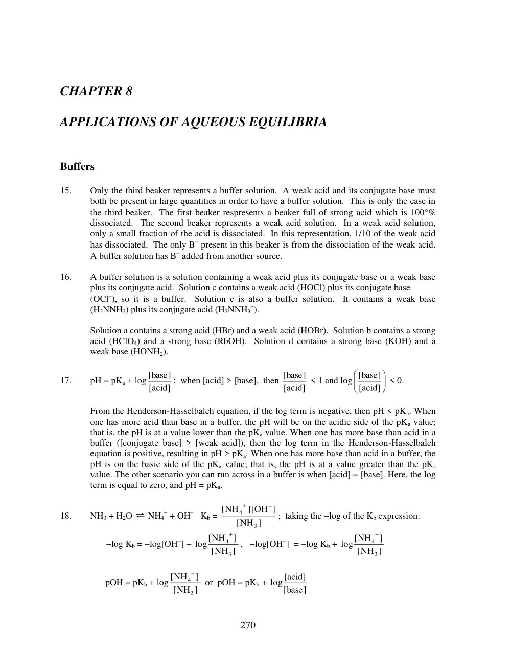CHM 201 Problems Solution for Chap 8, Fall 2013, page 1