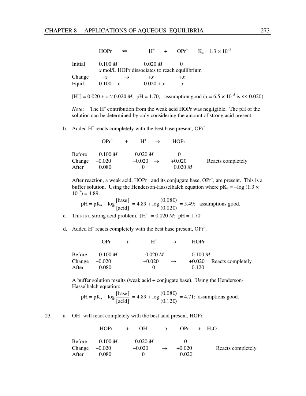 CHM 201 Problems Solution for Chap 8, Fall 2013, page 4
