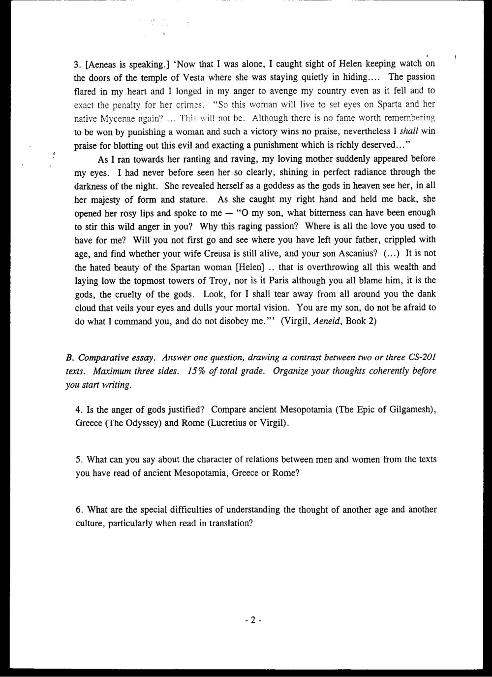 CVSP 201 Final, Spring 2004, page 2