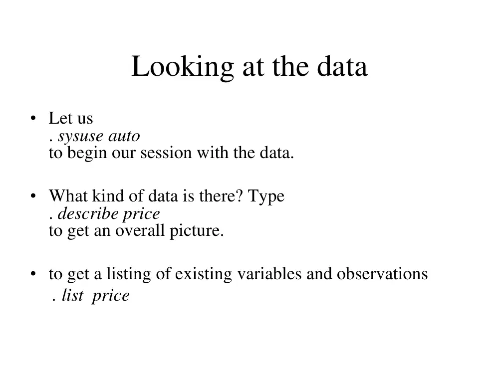 ECO 332 Tutorial Stata, Spring 2016, page 2