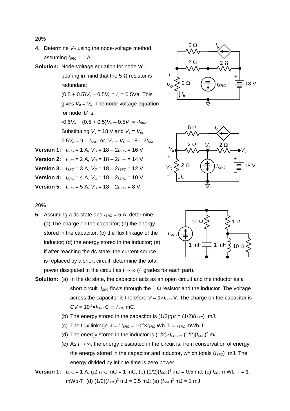 EECE 210 Exam 2 With Solution, Fall 2016, page 3