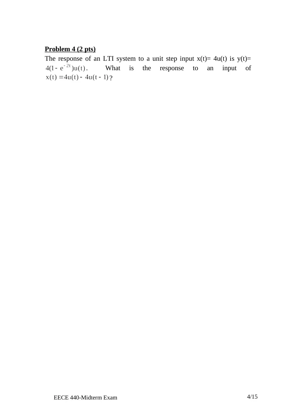 EECE 340 Midterm, Spring 2008, page 4