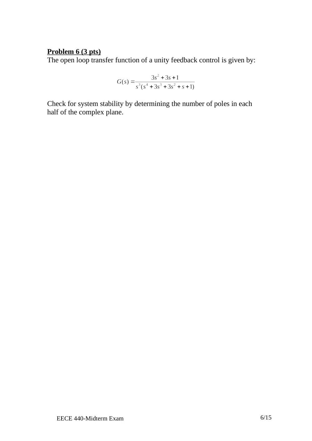 EECE 340 Midterm, Spring 2008, page 6