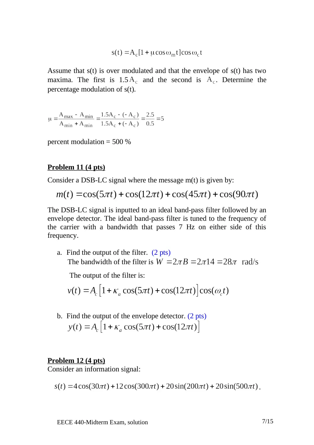 EECE 340 Midterm, Fall 2005, page 7