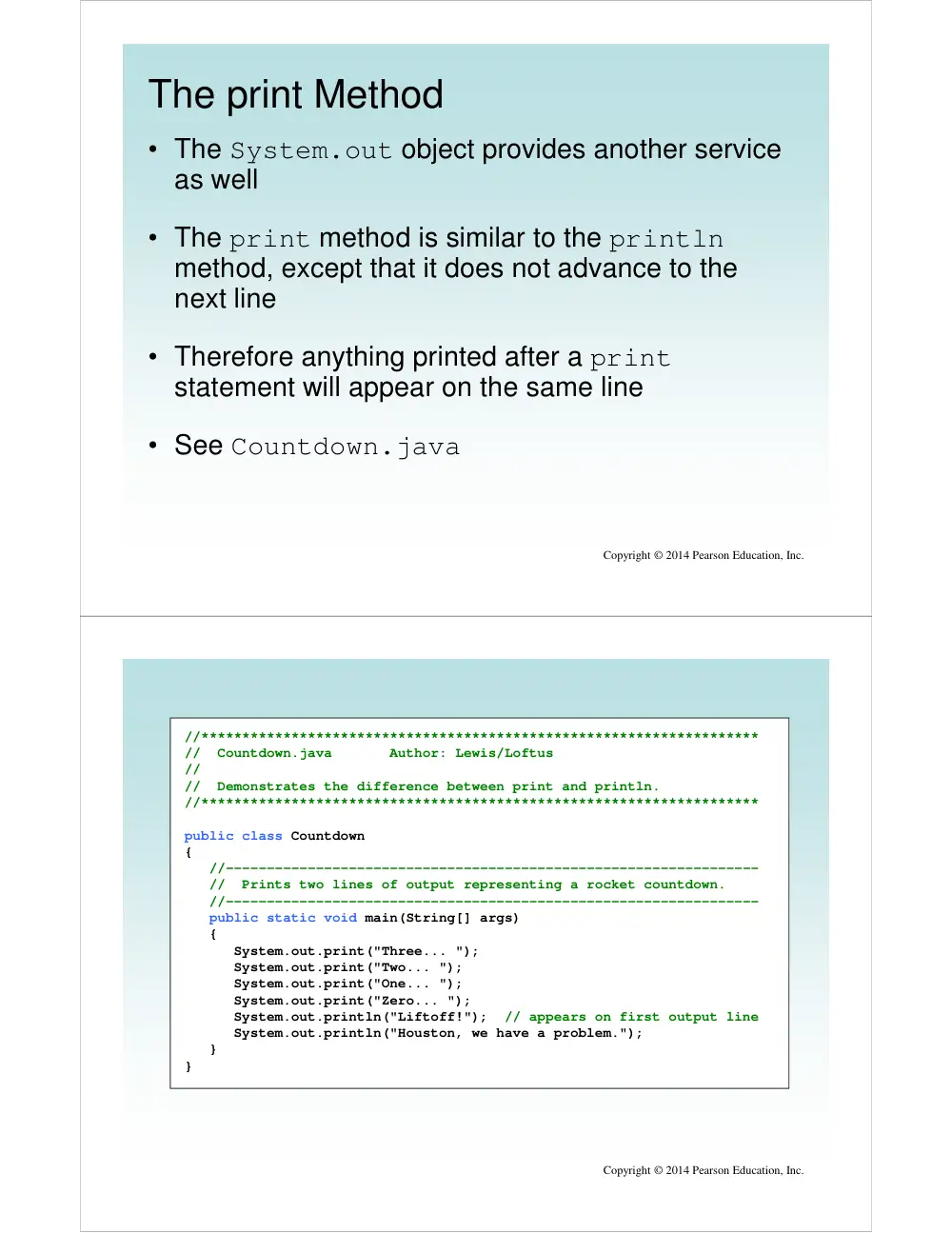 CSC 243 Chapter 2, Spring 2015, page 3