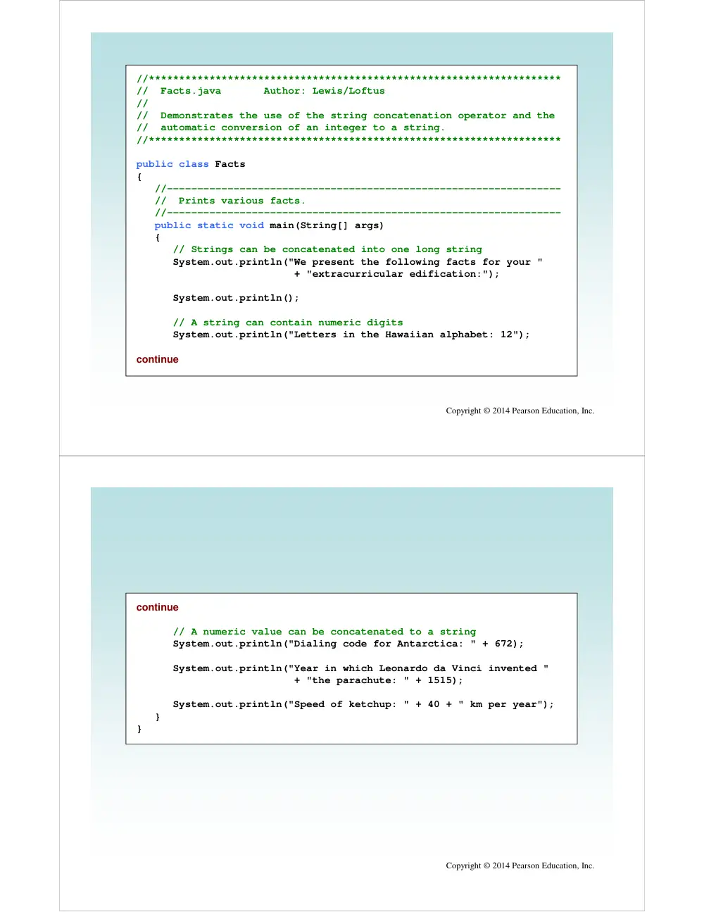 CSC 243 Chapter 2, Spring 2015, page 5
