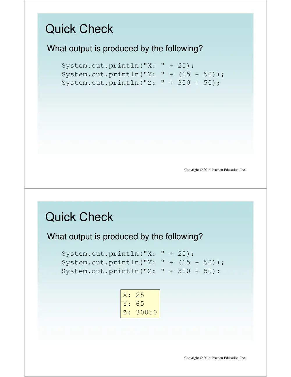 CSC 243 Chapter 2, Spring 2015, page 8