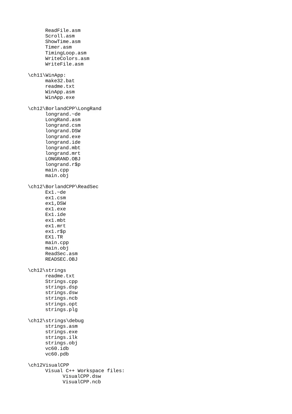 CSI 212 Other, Spring 2012, page 8