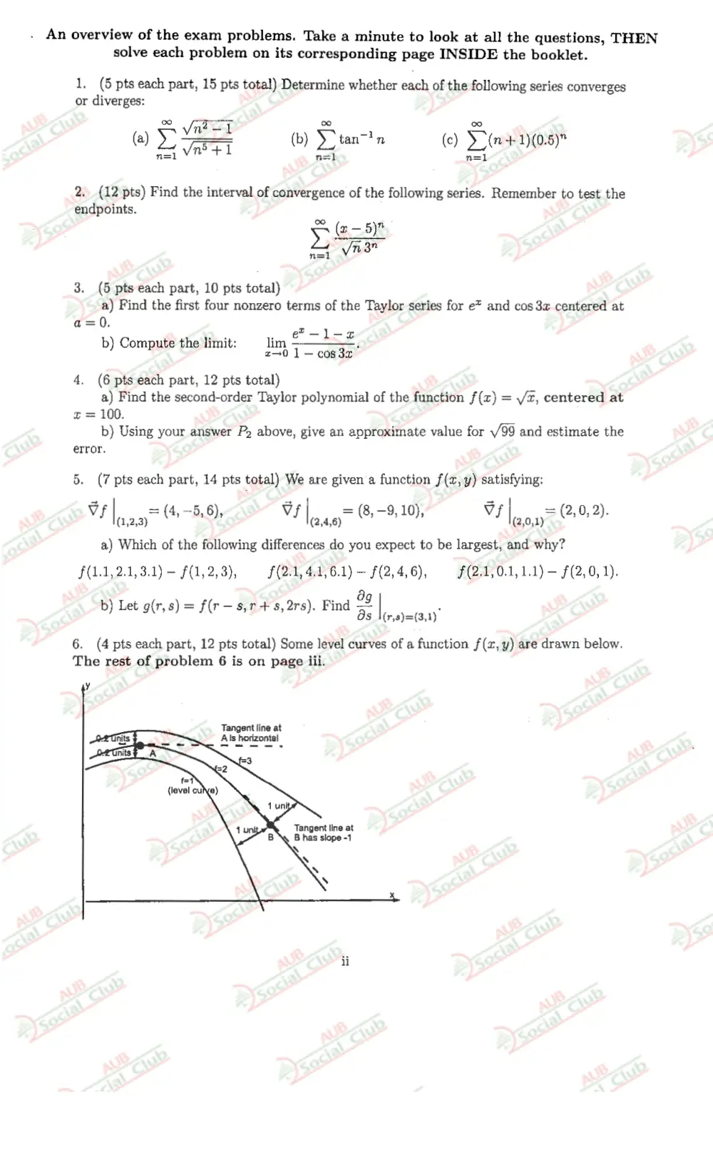 MATH 201 Final Finals with Solution Collection, Spring 2017, page 4