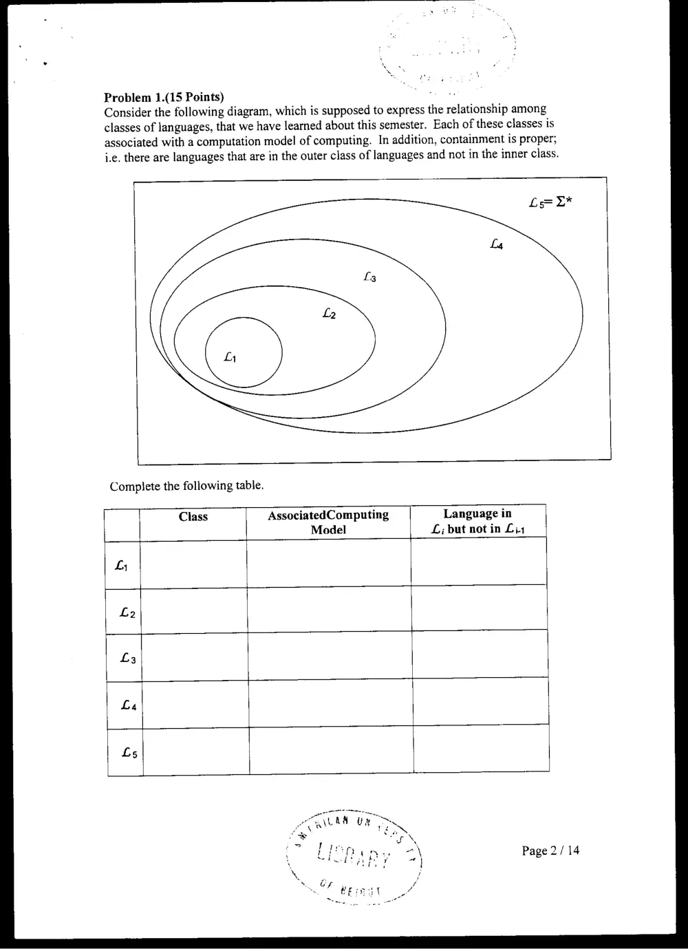 CMPS 257 Final, Spring 2005, page 2