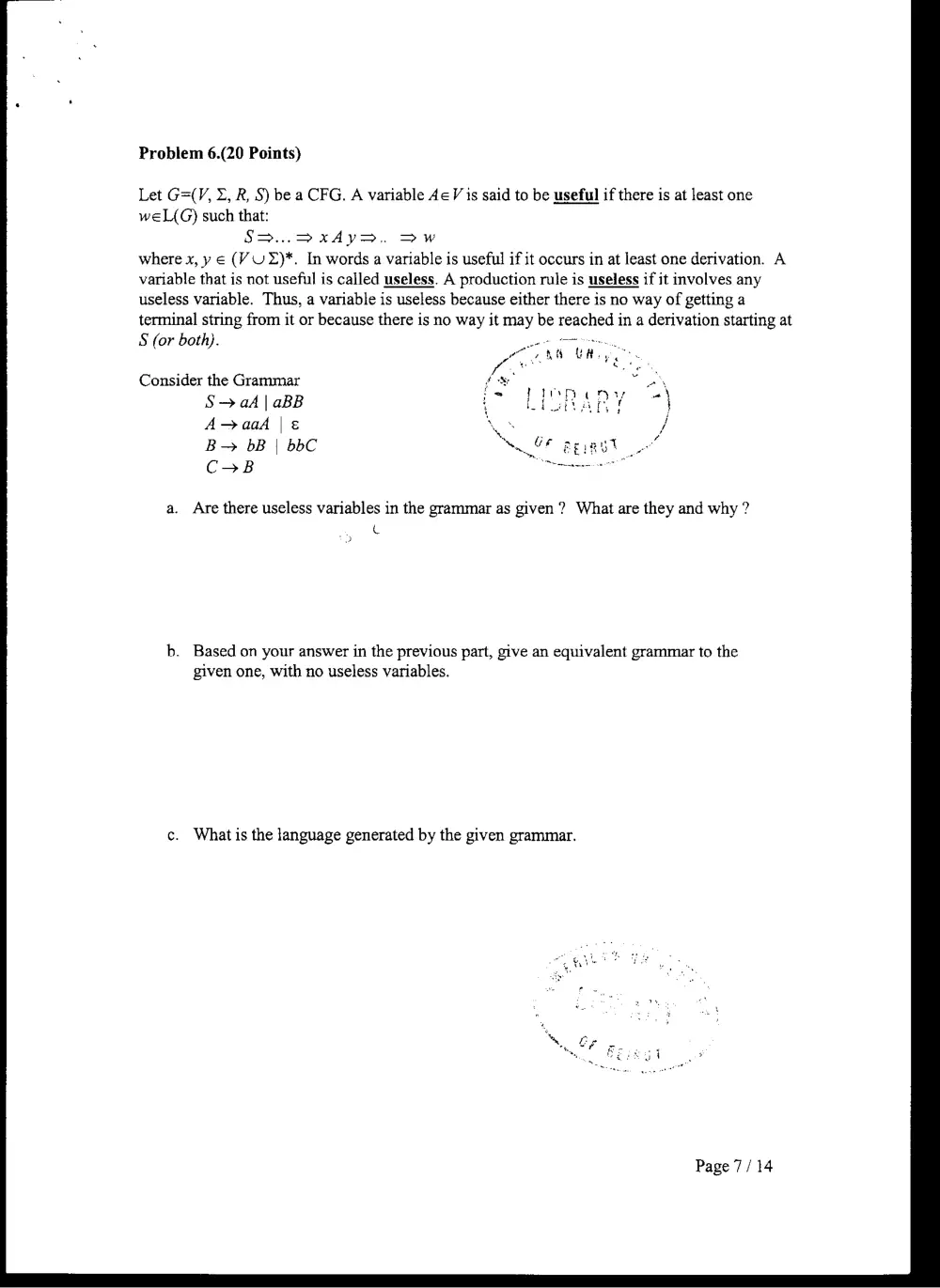CMPS 257 Final, Spring 2005, page 7