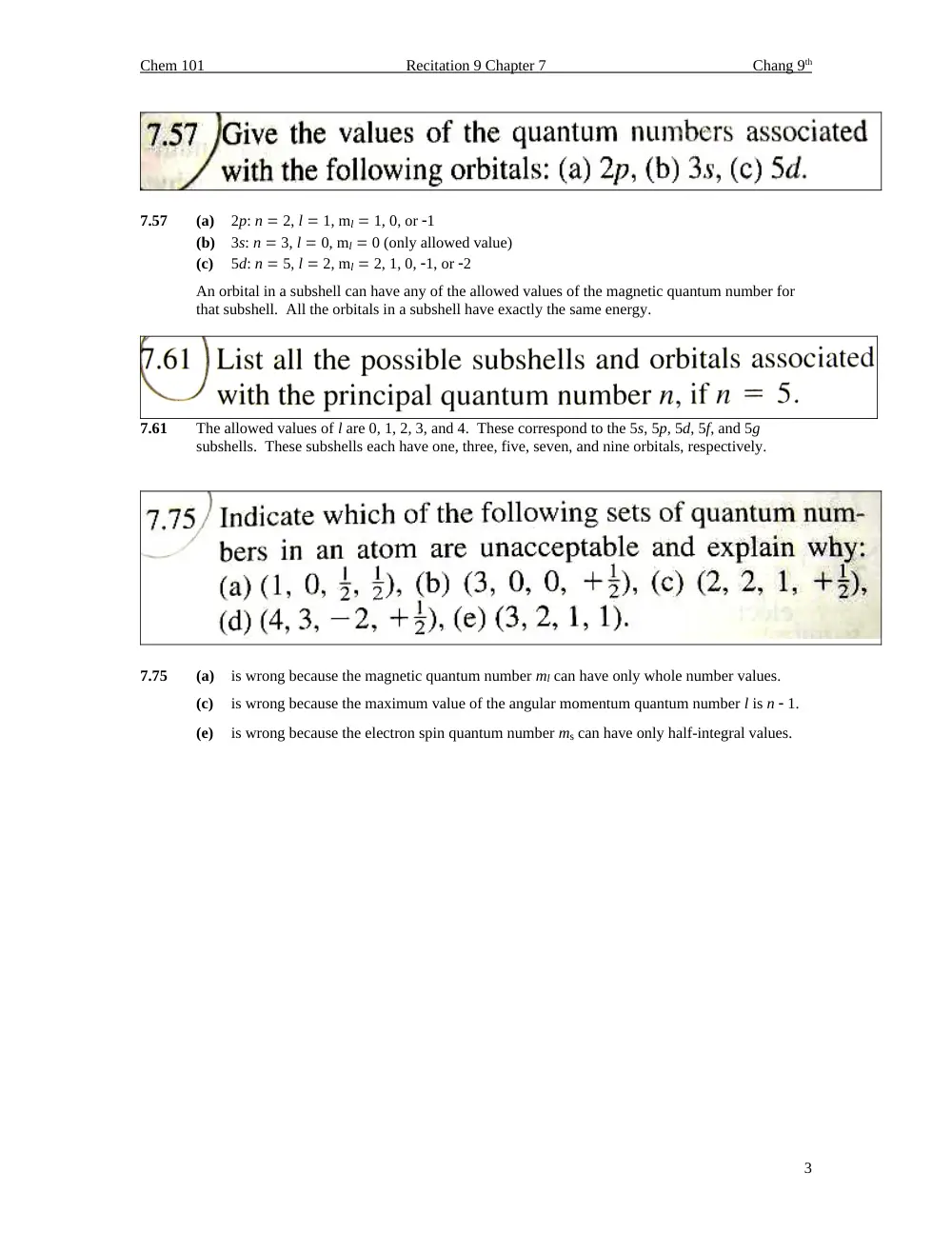 CHEM 101 Final, Fall 2013, page 3