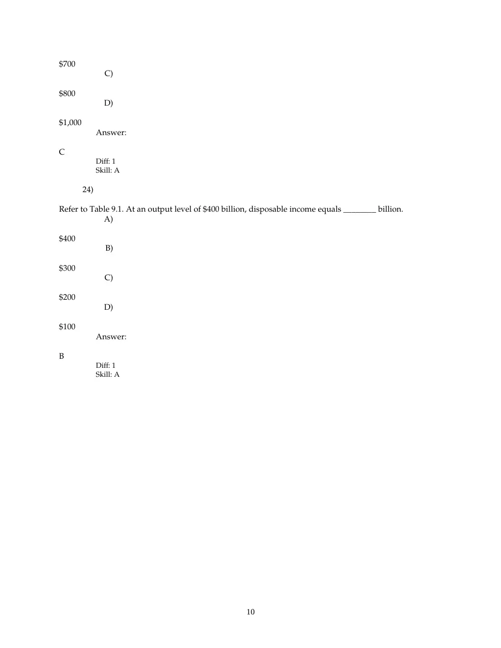 ECN 212 Problems, Fall 2008, page 10