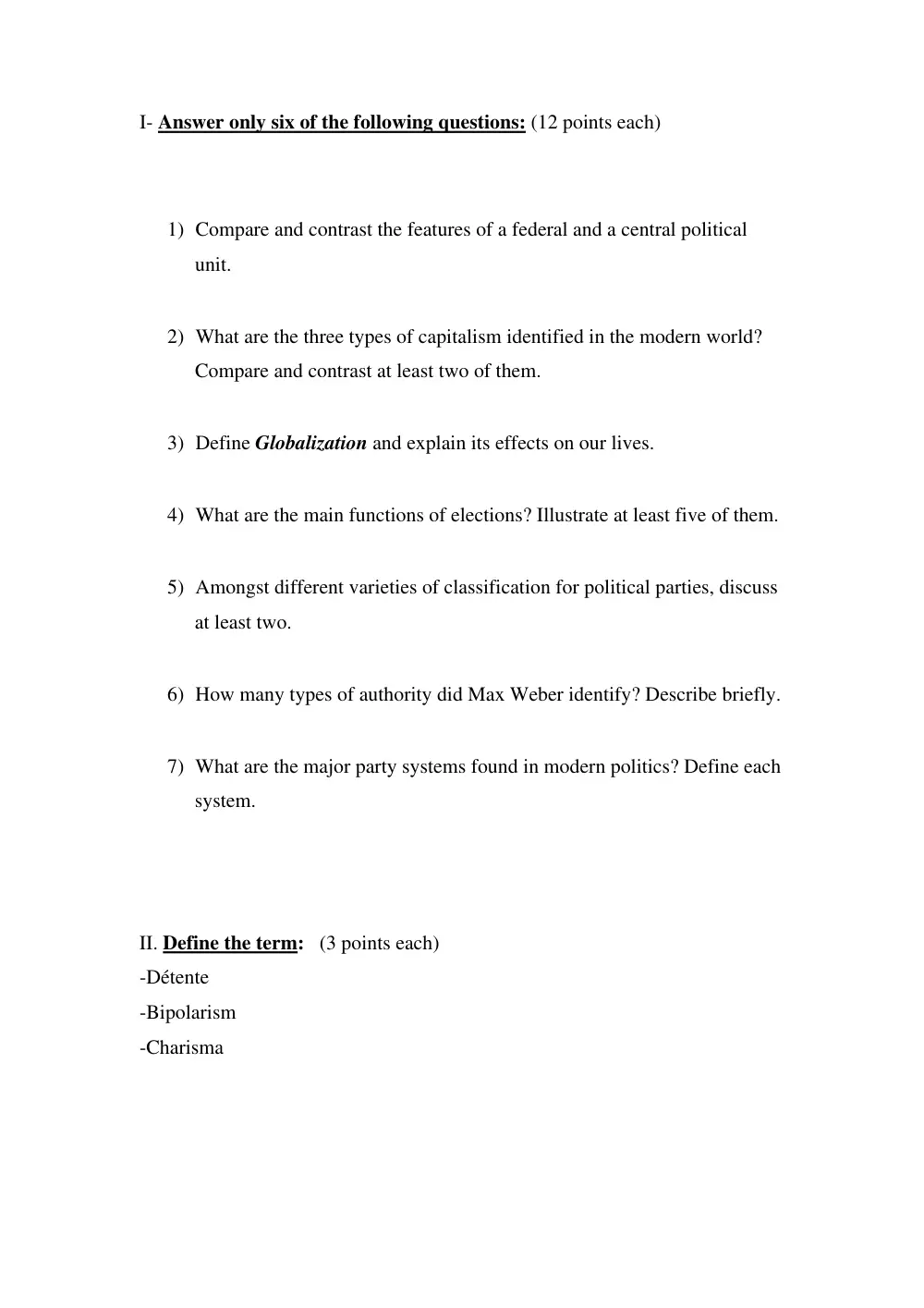 PSPA 201 Final, Fall 2007, page 1