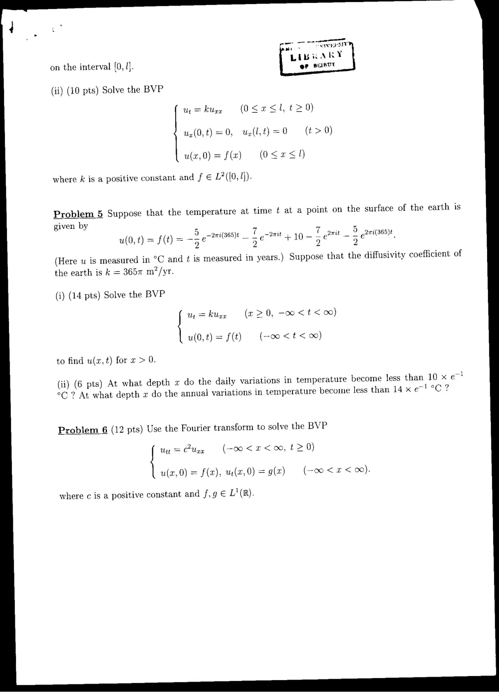MATH 224 Final, Fall 2003, page 2
